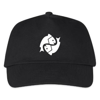 Zodiac Pisces astrology horoscope birthday - Kids’ Baseball Cap - black - Front