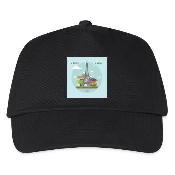I love Paris - Kinder Basecap - Schwarz - Vorne