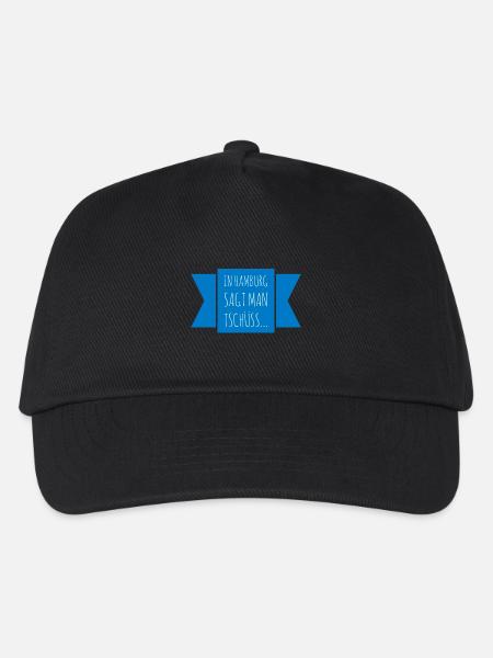 In Hamburg they say goodbye - Kids’ Baseball Cap - black