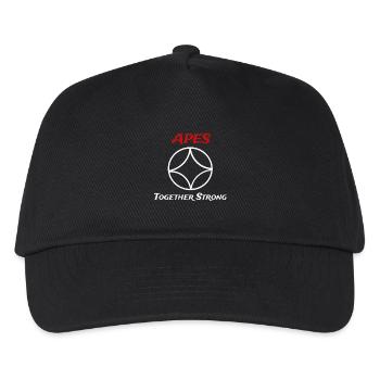 Apes together strong // Monkeys together strong 2 - Kids’ Baseball Cap - black - Front