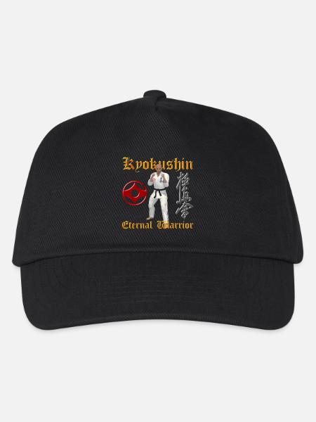 Kyokushin Krieger - Kinder Basecap - Schwarz