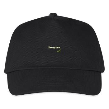 Live Green - Kids’ Baseball Cap - black - Front