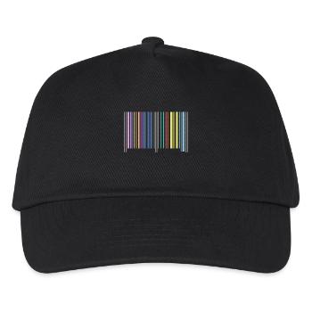 code à barres - Casquette de baseball Enfant - noir - Devant