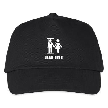Bachelorette party gift witty groom - Kids’ Baseball Cap - black - Front