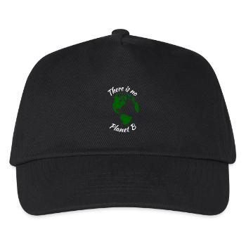 Il n'y a pas de planète B | Conception de protection de l'environnement - Casquette de baseball Enfant - noir - Devant