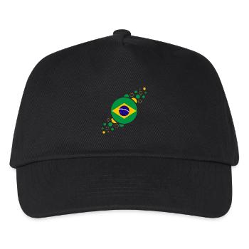 Brazil wm - Kids’ Baseball Cap - black - Front