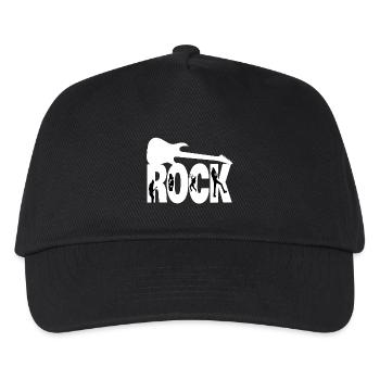 Rock / Rock and Roll / Gift / Rock Music - Kids’ Baseball Cap - black - Front