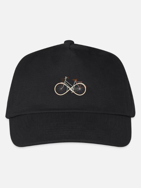 Fahrrad Unendlichkeit - Bikes - Rad - Geschenk - Kinder Basecap - Schwarz