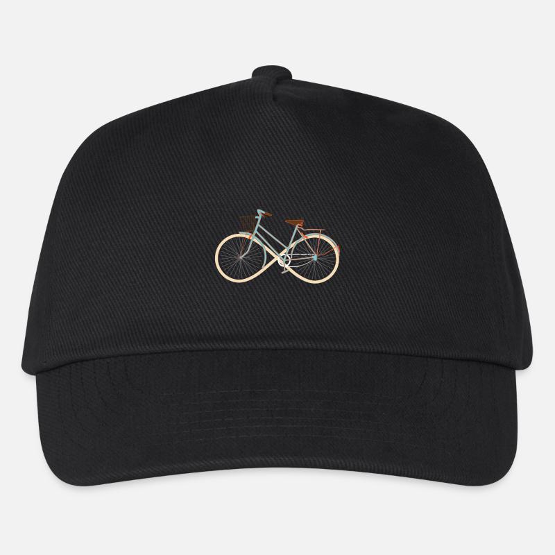 Fahrrad Unendlichkeit - Bikes - Rad - Geschenk - Kinder Basecap - Schwarz