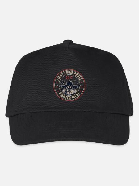 Fight From Above - Kids’ Baseball Cap - black