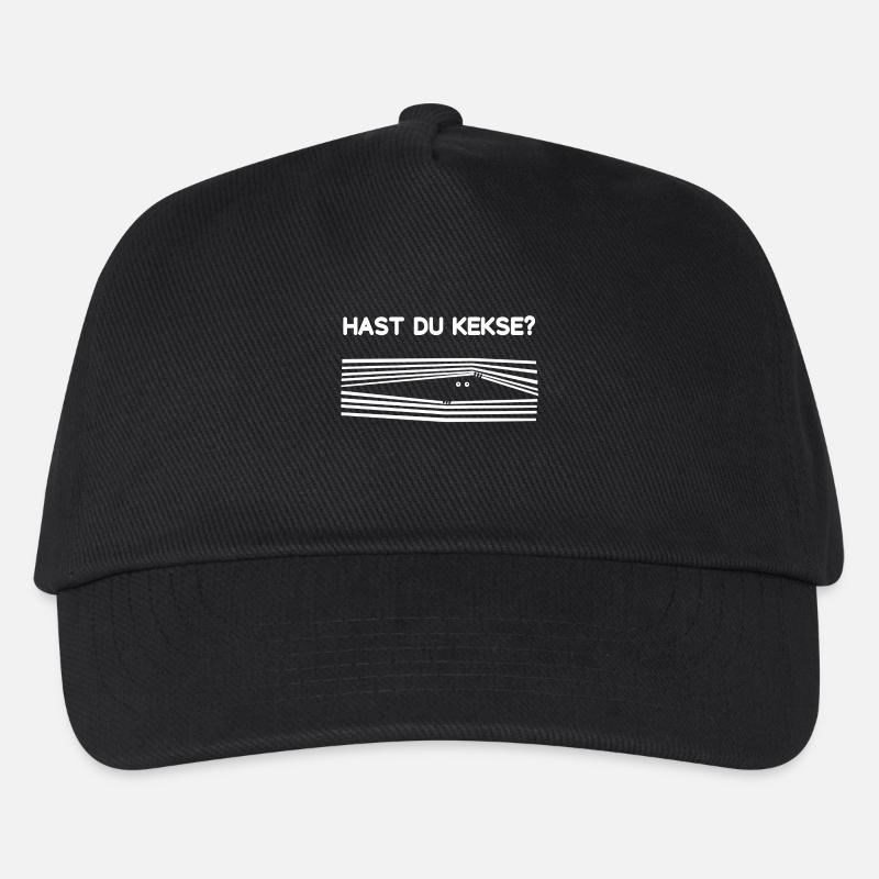 Maennchen Do you have biscuits? gift - Kids’ Baseball Cap - black