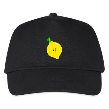 lemon - Kids’ Baseball Cap - black - Front