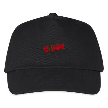 Wedding shirt - Kids’ Baseball Cap - black - Front