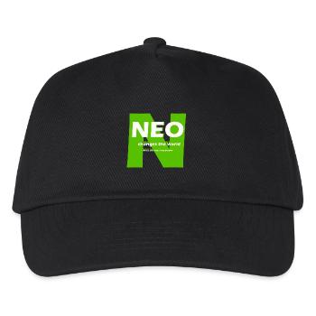 Neo changes the world - Kinder Basecap - Schwarz - Vorne