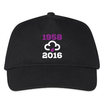 Purple Rain (Prince RIP 1958-2016) - Casquette de baseball Enfant - noir - Devant