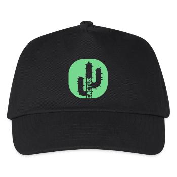 Cactus Green Cool - Kids’ Baseball Cap - black - Front