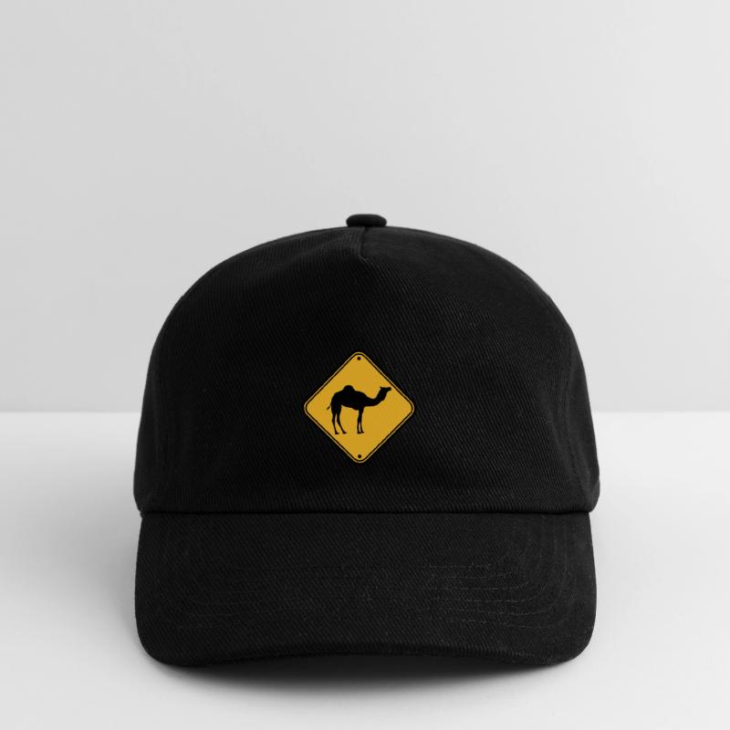 Shield warning danger caution Caution came Kids’ Baseball Cap
