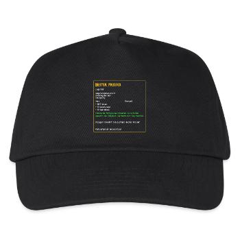 Legendärer Bester Freund Kumpel Legendär Held PC - Kinder Basecap - Schwarz - Vorne