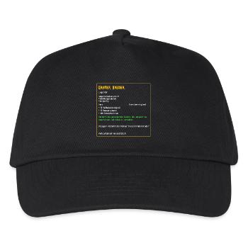 Legendärer Großer Bruder Familie cool Legendär - Kinder Basecap - Schwarz - Vorne