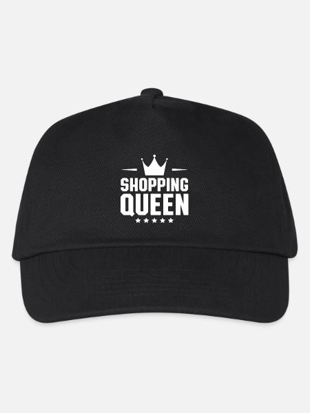 Shopping Queen - Kinder Basecap - Schwarz