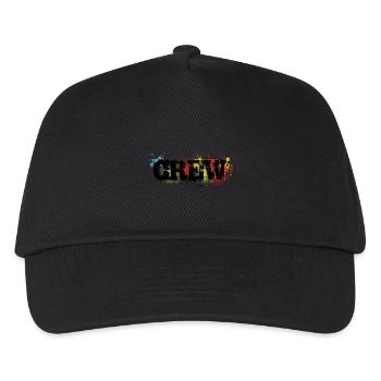 Crew eu - Kids’ Baseball Cap - black - Front