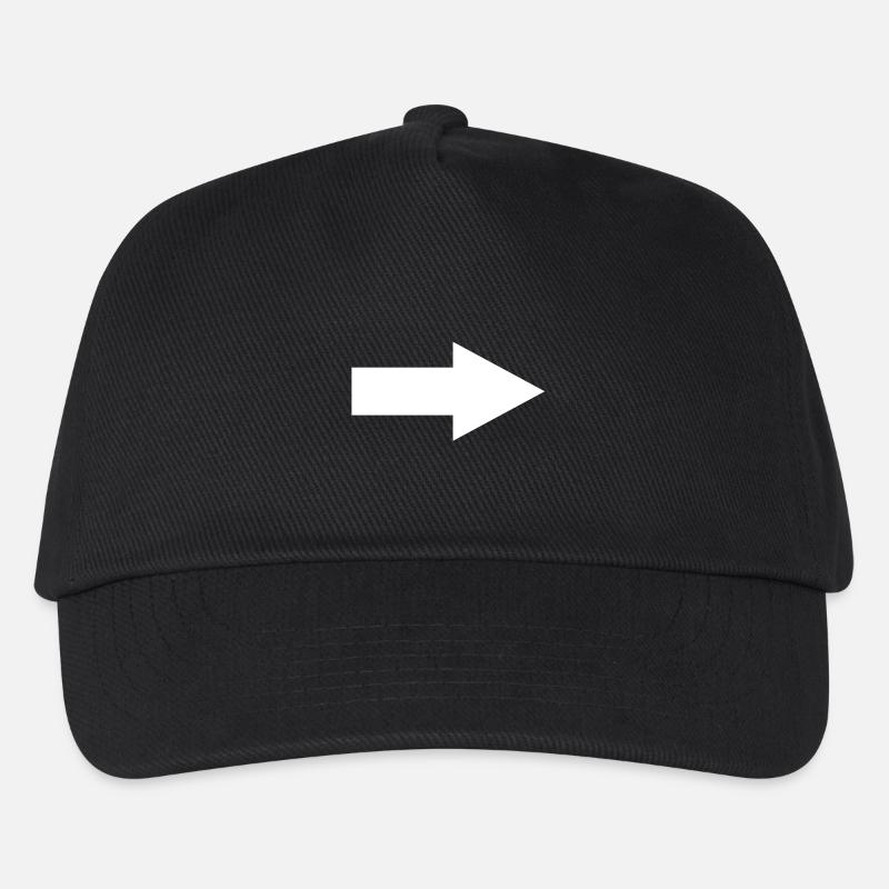 Pfeil - Kinder Basecap - Schwarz