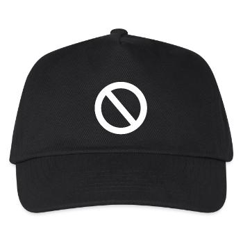 No! - Kids’ Baseball Cap - black - Front