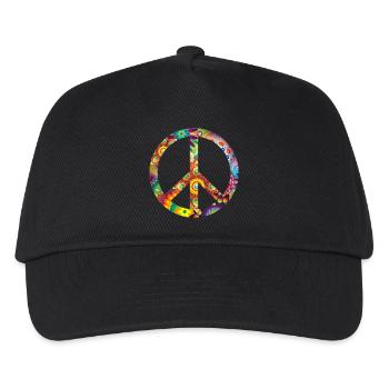 Peace - Kids’ Baseball Cap - black - Front