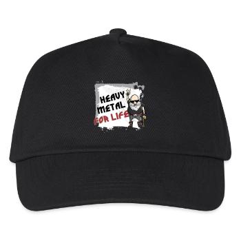 Heavy Metal for Life - Kinder Basecap - Schwarz - Vorne