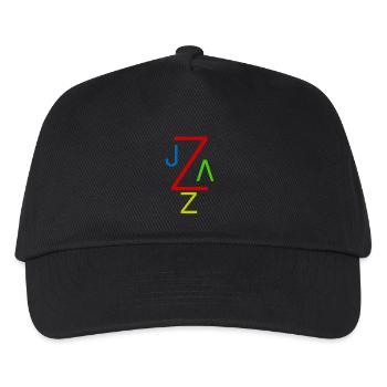 Jazz - Kinder Basecap - Schwarz - Vorne