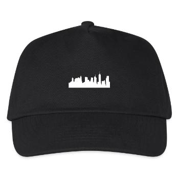 city - Kids’ Baseball Cap - black - Front