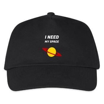 Espace - Casquette de baseball Enfant - noir - Devant
