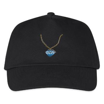 Chain Diamond - Kids’ Baseball Cap - black - Front