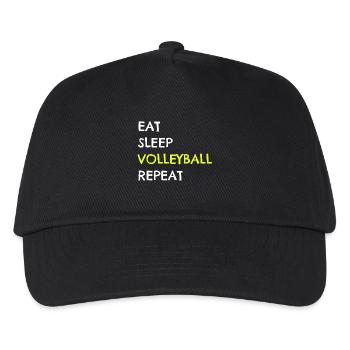 Volleyball Team Volleyball Funny Saying - Kids’ Baseball Cap - black - Front