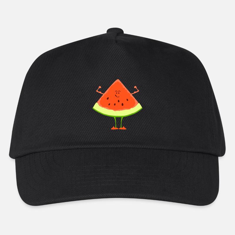 Mr. Melon - Kinder Basecap - Schwarz