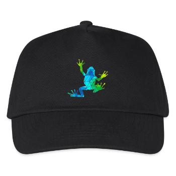 frog - Kids’ Baseball Cap - black - Front