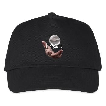 Main avec ballon, magie, magie - Casquette de baseball Enfant - noir - Devant