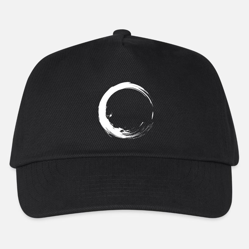 Kreis Design variante 1 - Kinder Basecap - Schwarz