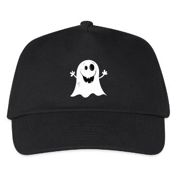 Cooles Kleines Gespenst I Halloween - Kinder Basecap - Schwarz - Vorne