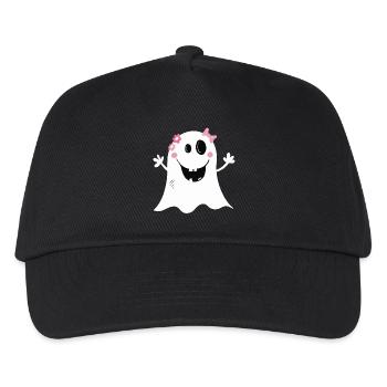 Funny girl Ghost I Halloween - Kids’ Baseball Cap - black - Front