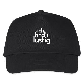 Je pense que c'est drôle. - Casquette de baseball Enfant - noir - Devant