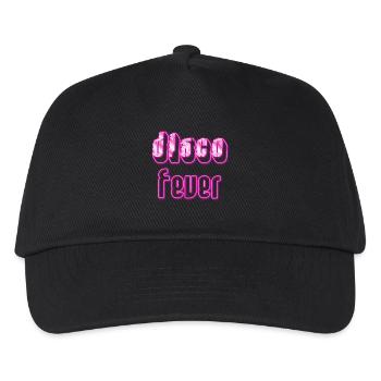 Disco Fever Texte Rétro Vintage - Casquette de baseball Enfant - noir - Devant