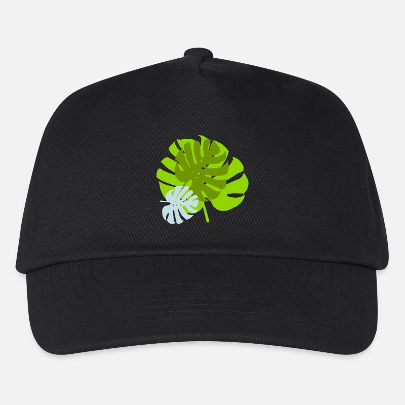 blatt - Kinder Basecap - Schwarz