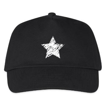 White Star - Kinder Basecap - Schwarz - Vorne