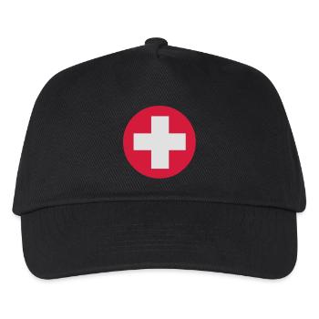 Medical Cross Symbol - Kids’ Baseball Cap - black - Front