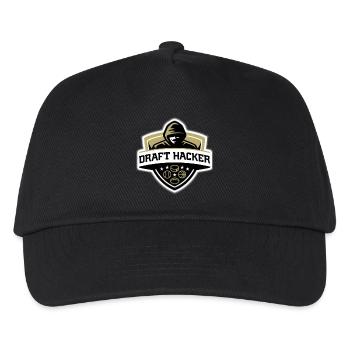 Draft hacker - Kids’ Baseball Cap - black - Front