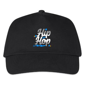 hip hop - Kids’ Baseball Cap - black - Front