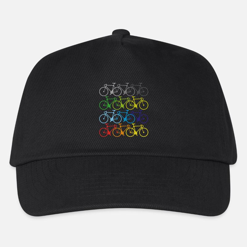 Vélo sport d'été - Casquette de baseball Enfant - noir