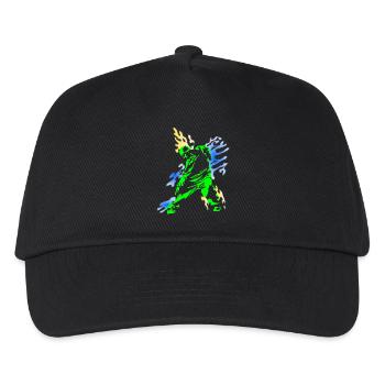 Hip Hop - Kinder Basecap - Schwarz - Vorne