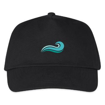 Welle - Kinder Basecap - Schwarz - Vorne